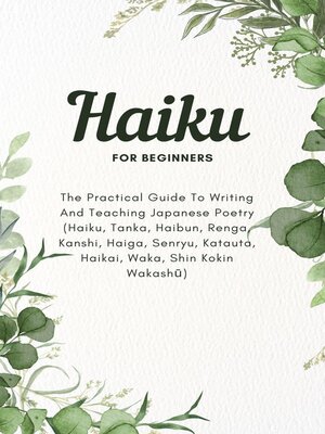cover image of Haiku For Beginners